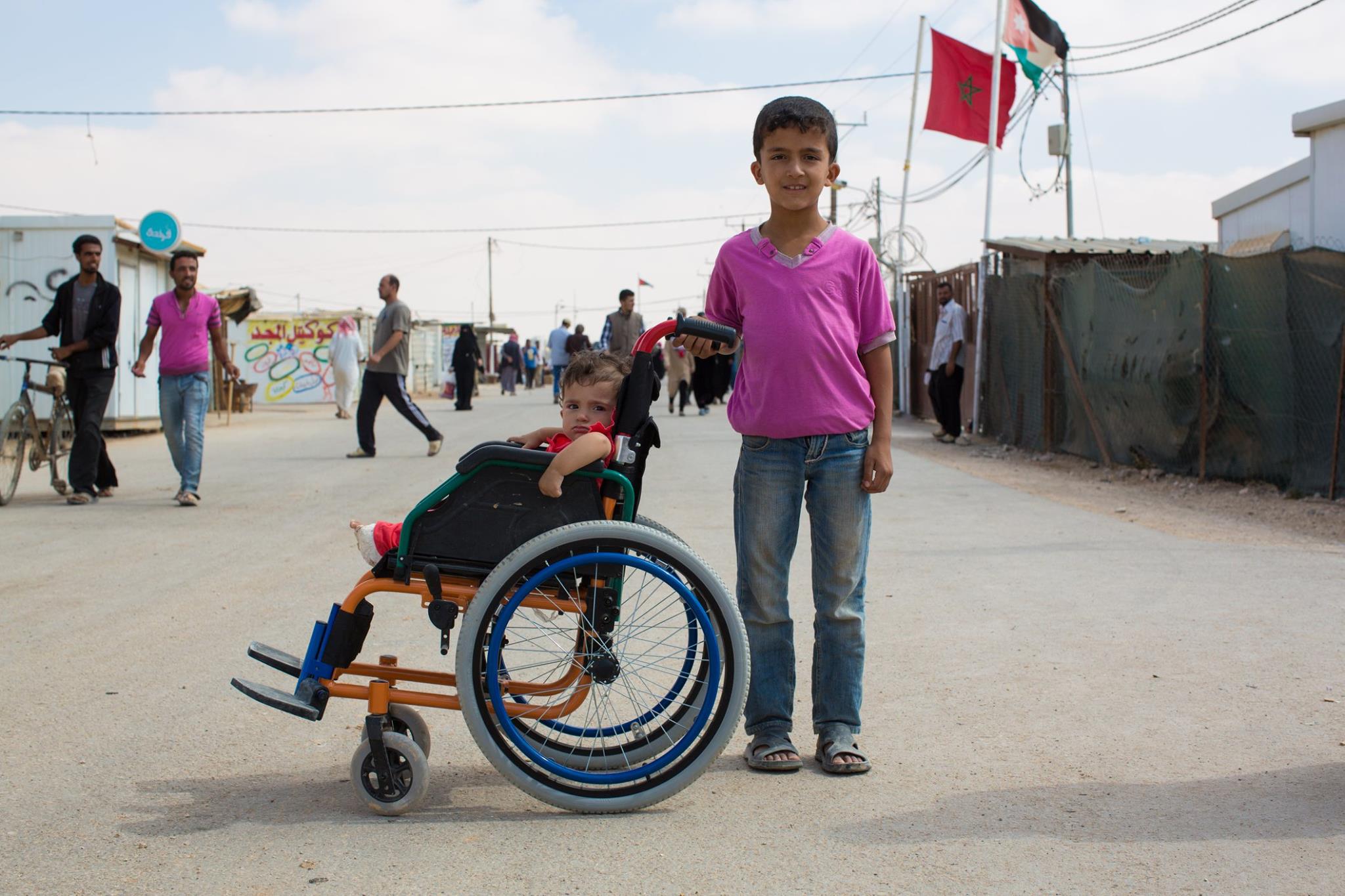 Zaatari Refugee Camp, Jordan