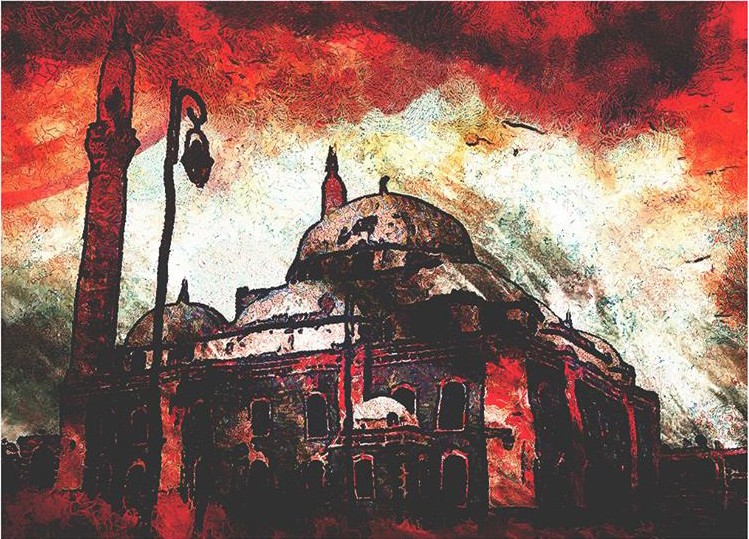 Khalid Ibn Al Walid Mosque and The Bloodstorm
