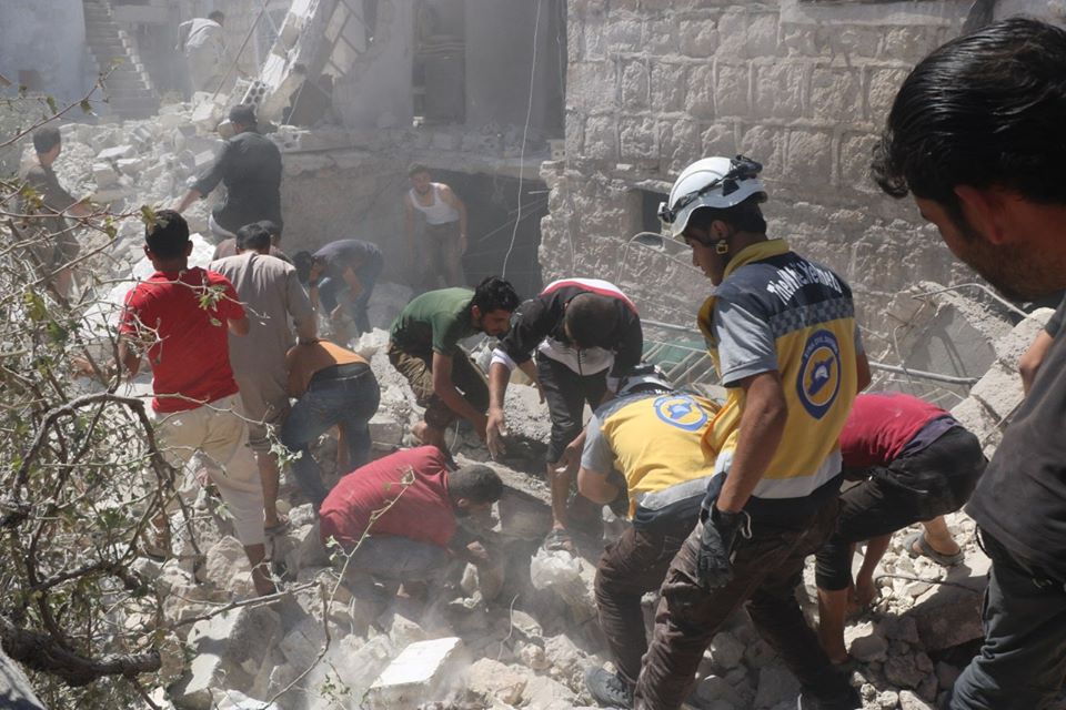 Photo of White Helmets rescue