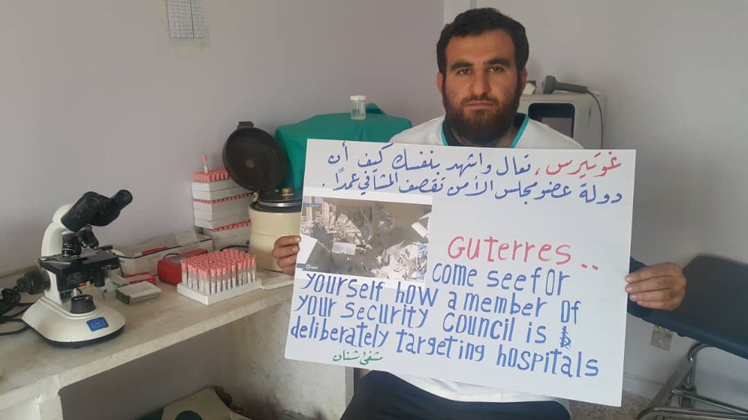 Medics in Idlib calling on Guterres to visit