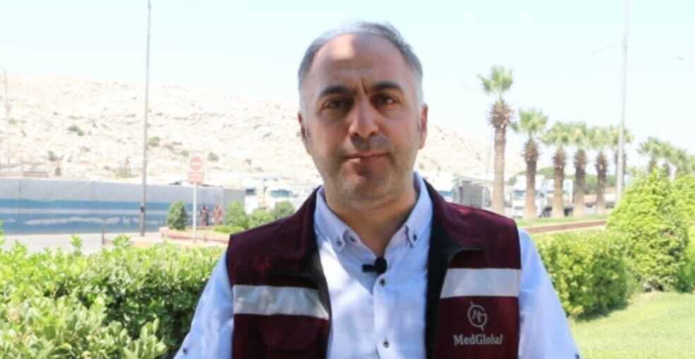 Dr Moustafa Aleado is working to tackle the COVID surge in Idlib