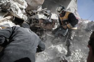 White Helmets earthquake response